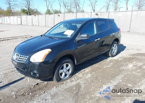 2010 Nissan Rogue S из США, поврежденный, VIN JN8AS5MV5AW148102